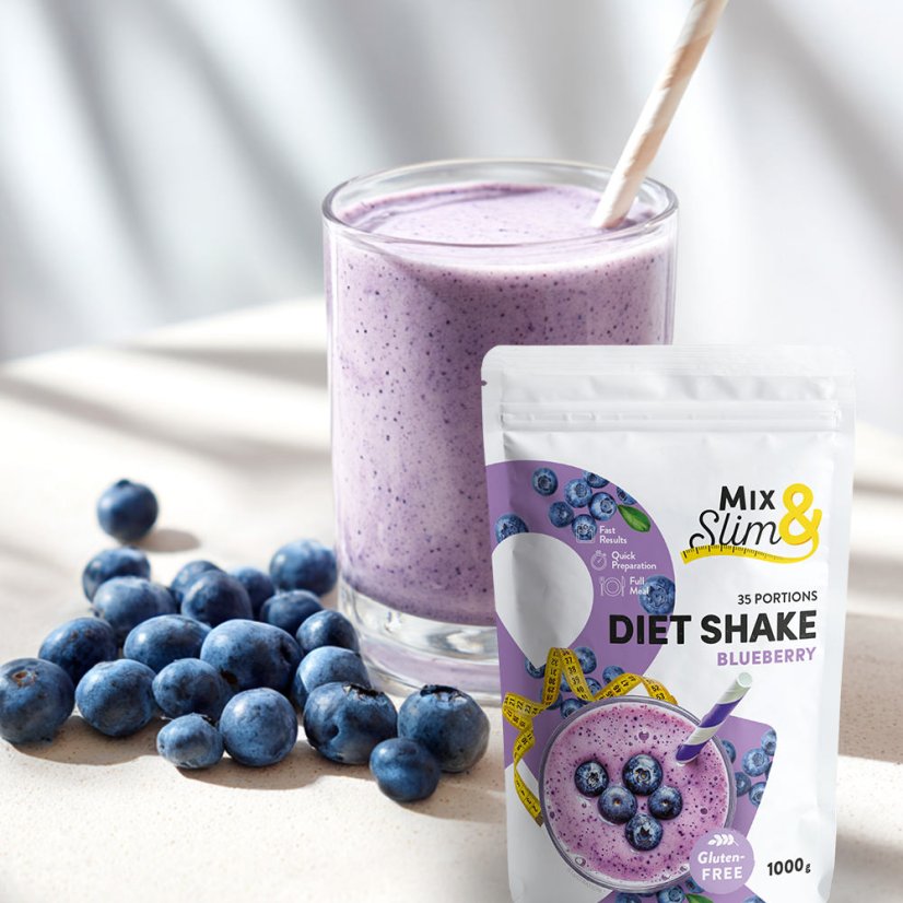 Koktajl białkowy jagoda 1000g (35 porcji)