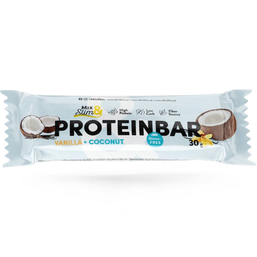 Baton proteinowy wanilia i kokos