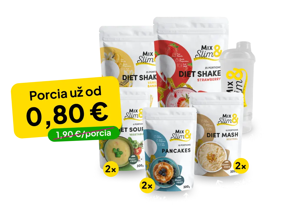 VÝHODNÉ BALÍČKY UŽ OD 0,80 € ZA PORCIU