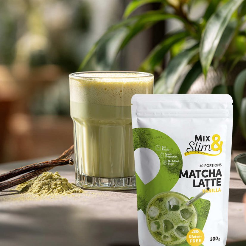 Matcha latte vanilka (30 porcí)