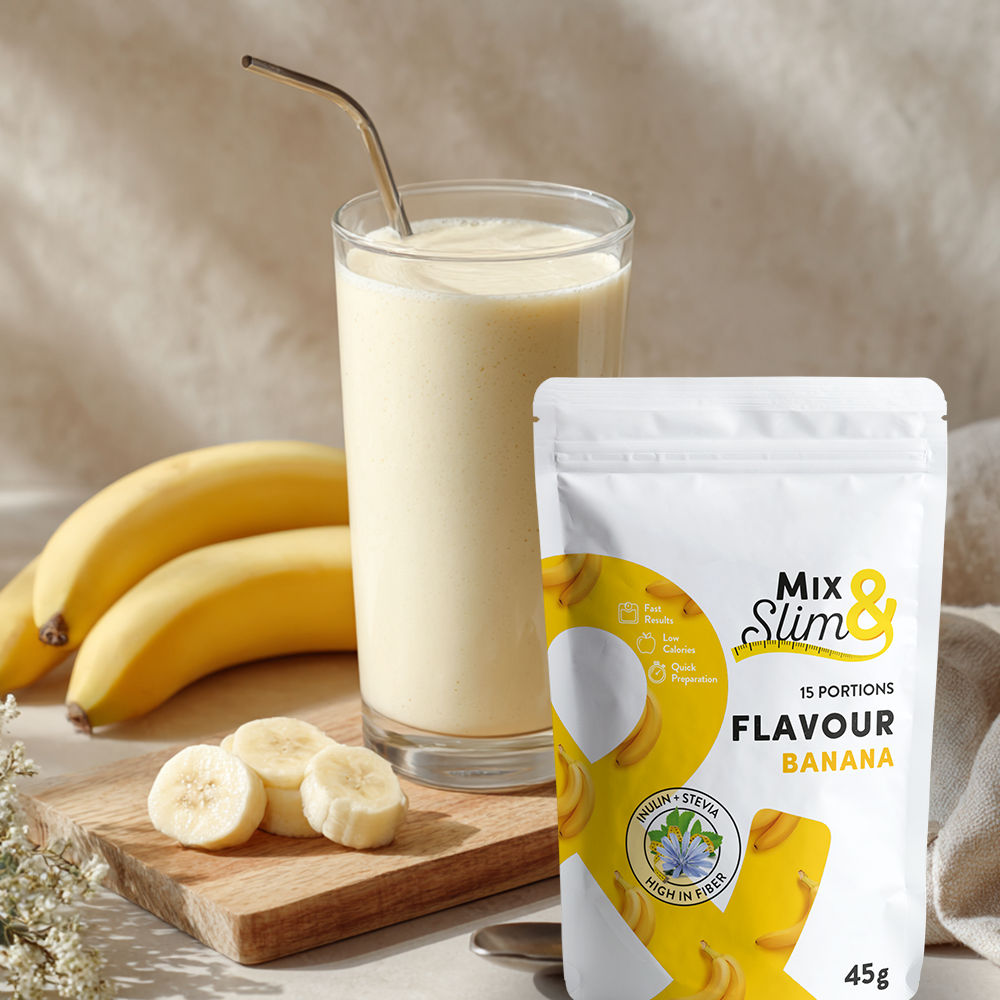 MixSlim Příchuť banán 45g (15 porcí)