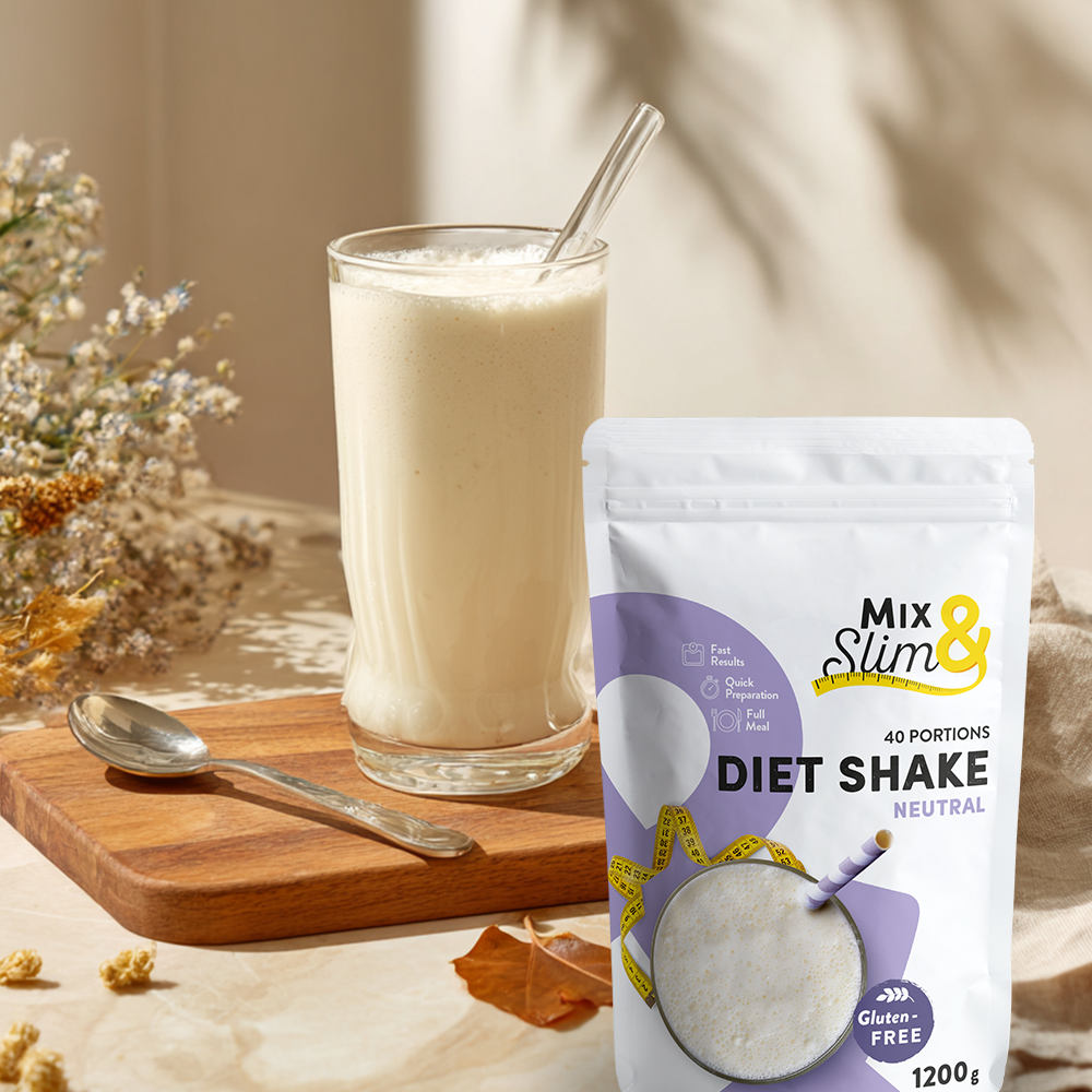 MixSlim Velký dietní koktejl natural 1200g (40 porcí)