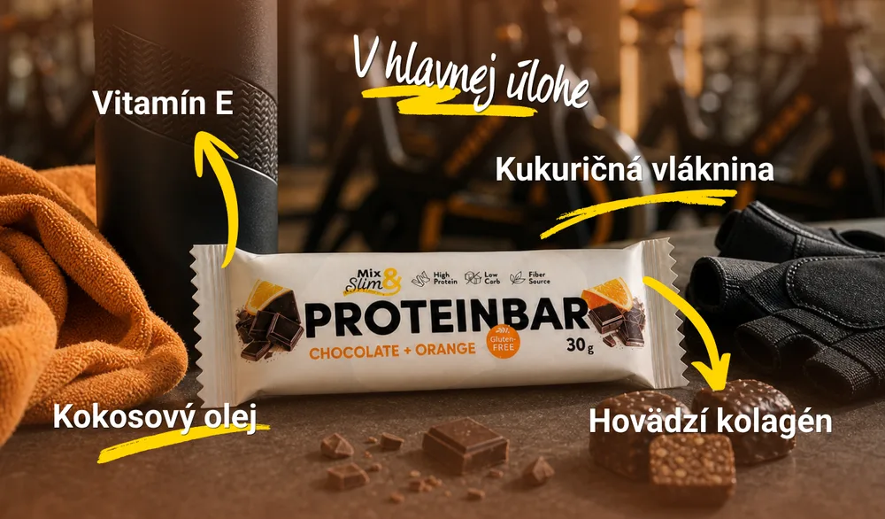 Mix Slim Proteinbar Chocolate Orange sport lifestyle
