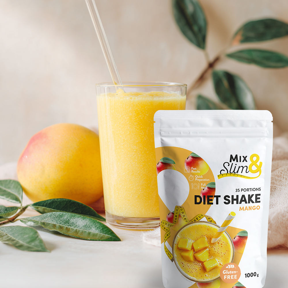 MixSlim Proteinový nápoj mango 1000g (35 porcí)