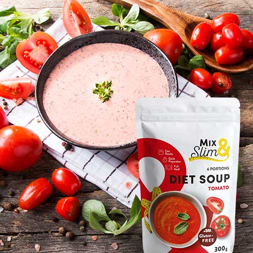 MixSlim Dietní polévka rajská 300g (10 porcí)