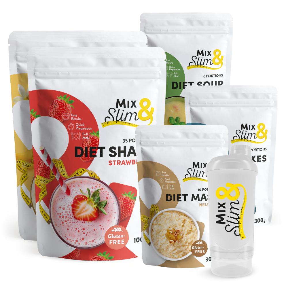 MixSlim Výhodný balíček na 3 týdny (100 porcí)