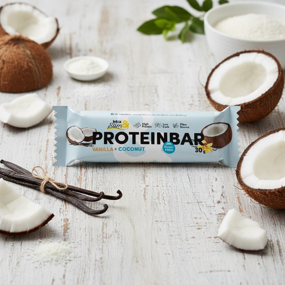 Mix Slim Proteinová tyčinka vanilka a kokos
