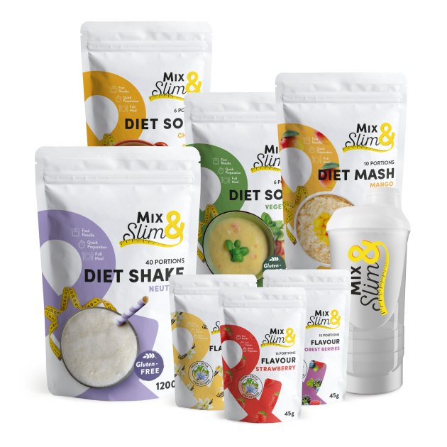 MixSlim Ketonová dieta na 2 týdny (70 porcí)